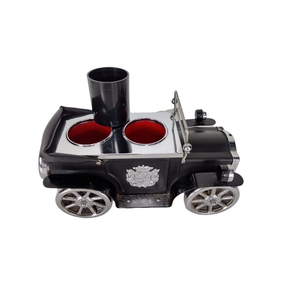 Vintage MCM Ford Model T Cigarette & Lighter Holder Tabletop Office Desk Set - Picture 1 of 12
